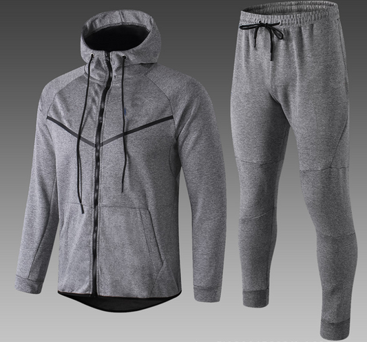 Survêtement homme gris pour l'automne et l'hiver