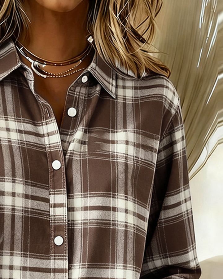 Manon | Chemise Carreaux Casual Chic