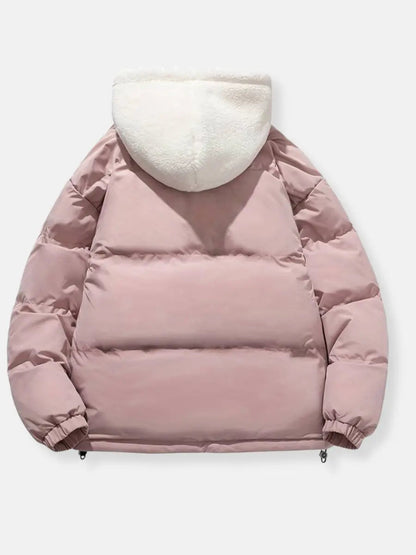 Veste d'hiver femme à capuche