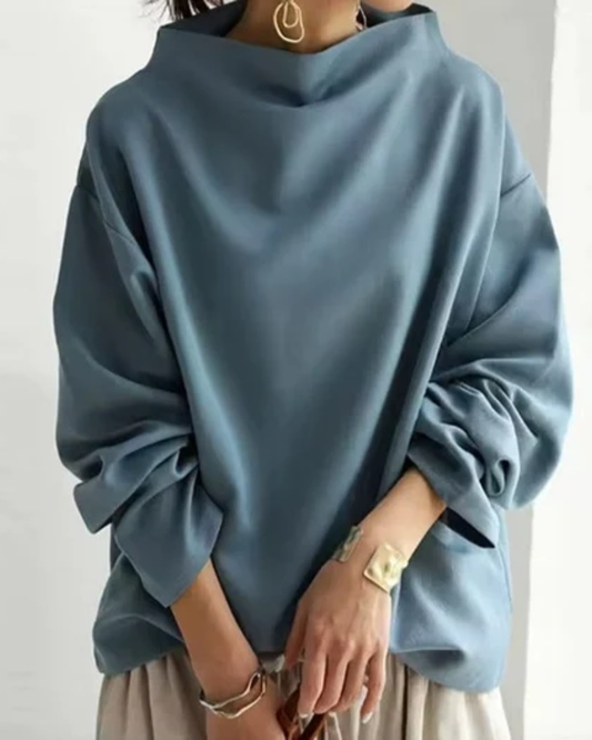 Christelle | Sweat oversize col montant femme