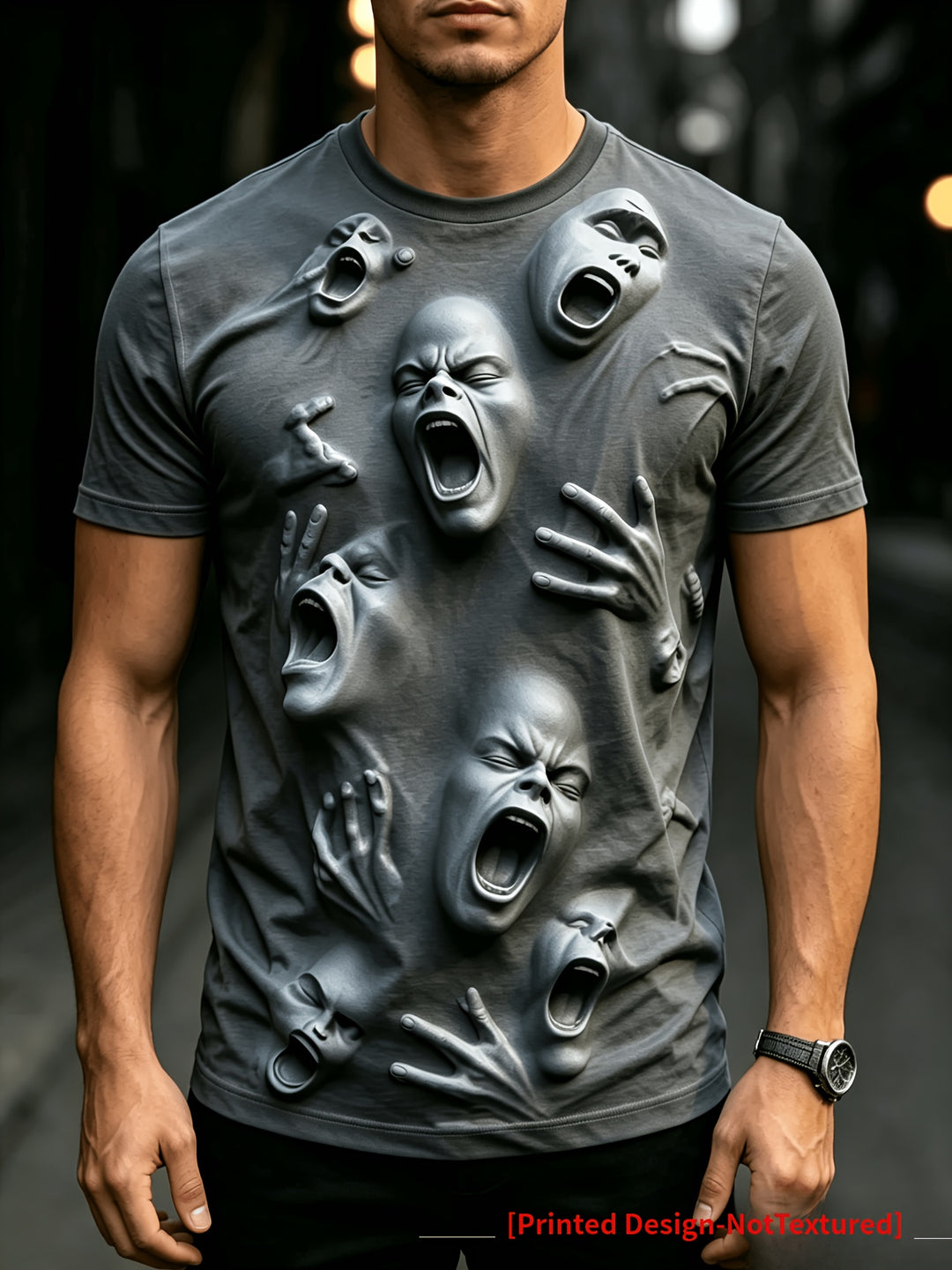 Cédric | T-shirt imprimé homme