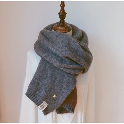 Écharpe femme hiver en imitation cachemire