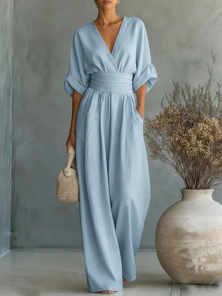 Milena | Elegancki Kombinezon Grace Flow