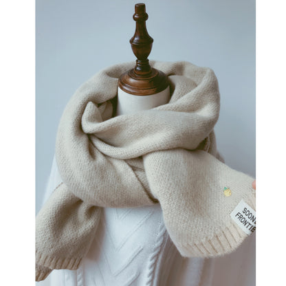Écharpe femme hiver en imitation cachemire