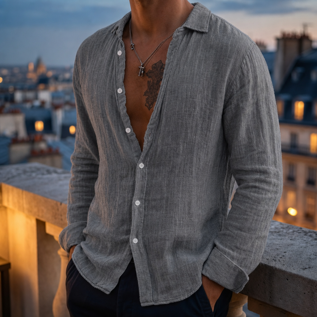 Samuel | Chemise homme en lin