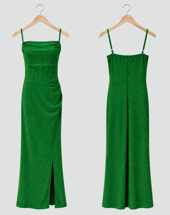 Amélie | Robe de Soirée Maxi Pailletée