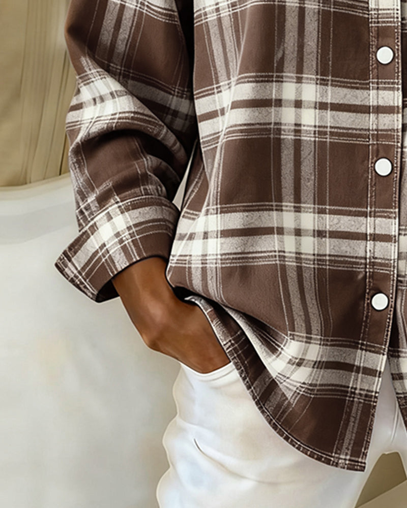 Manon | Chemise Carreaux Casual Chic