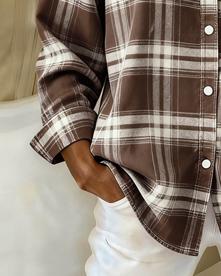 Manon | Chemise Carreaux Casual Chic