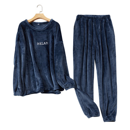 Ensemble pyjama homme flanelle deux pièces, haut et pantalon