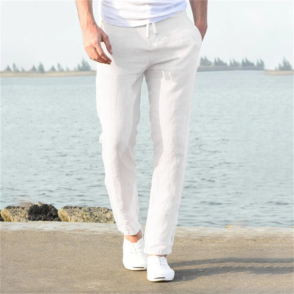 Aurèle | Pantalon lin homme