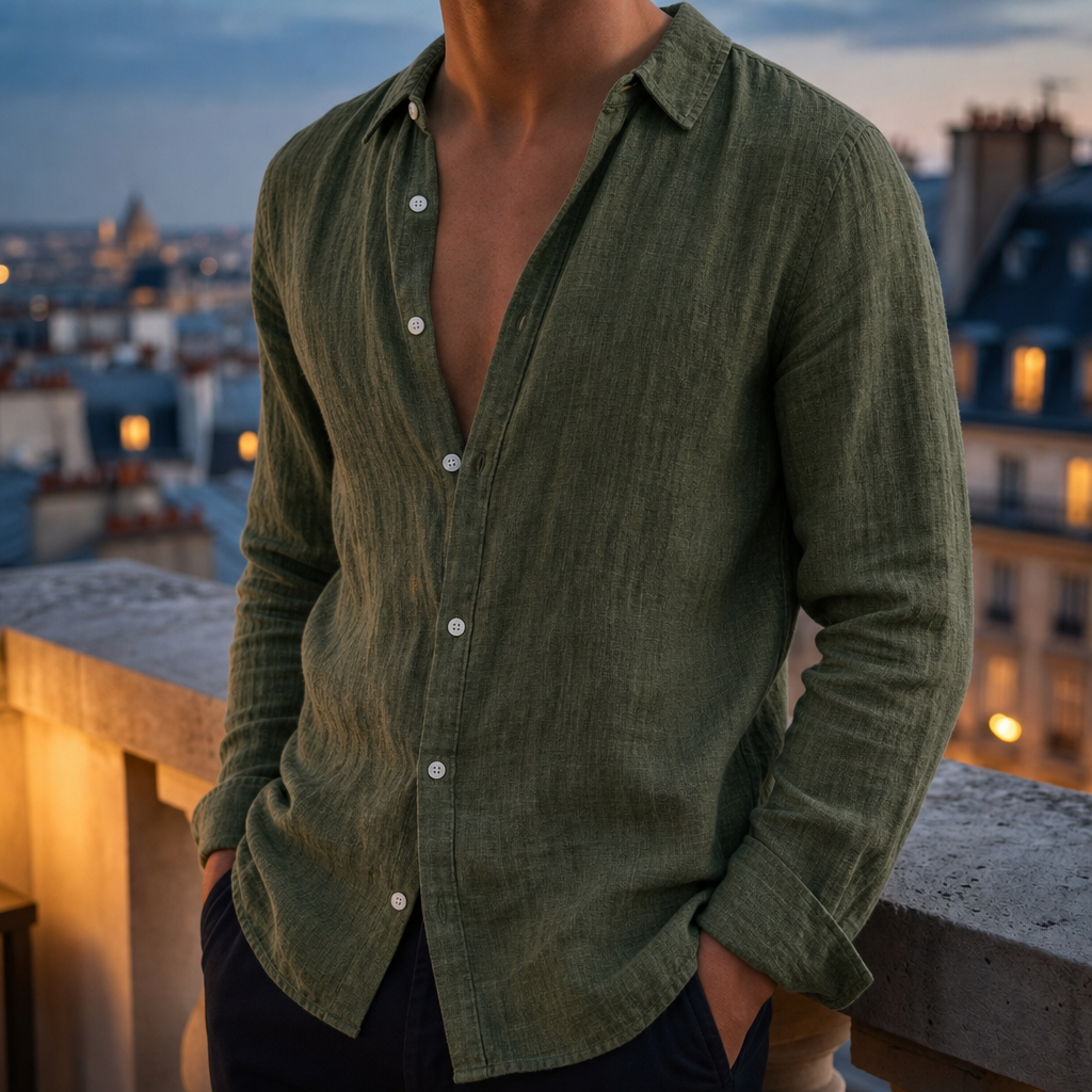 Samuel | Chemise homme en lin