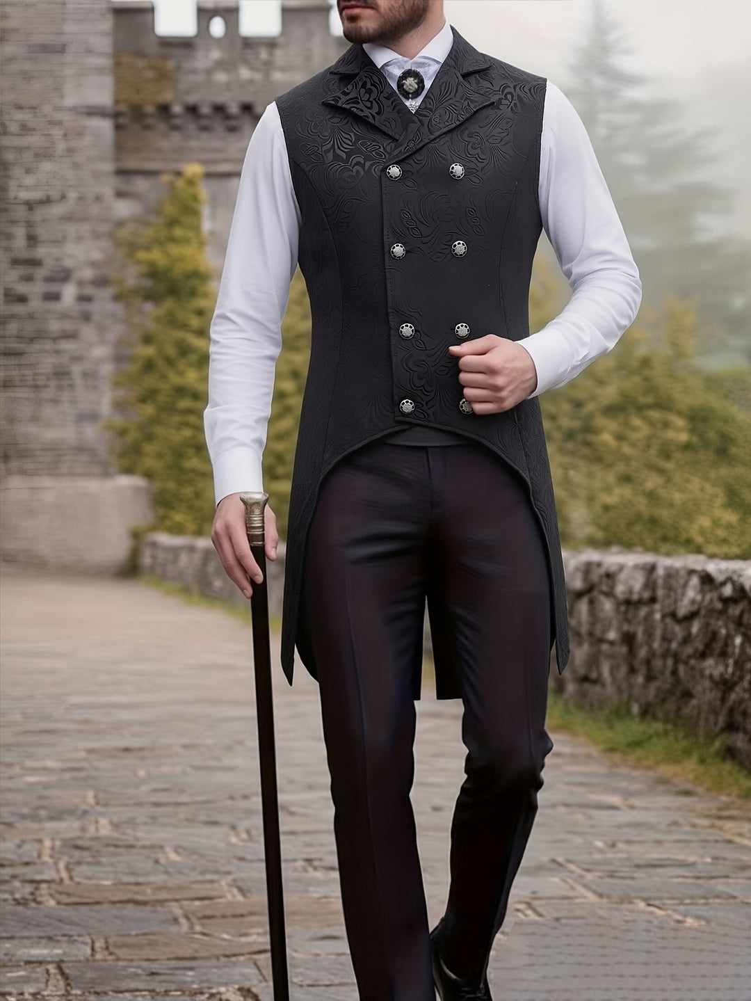 Bruno | Gilet gothique homme