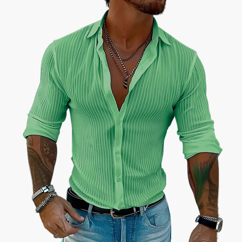 Anatole | Chemise homme casual rayée