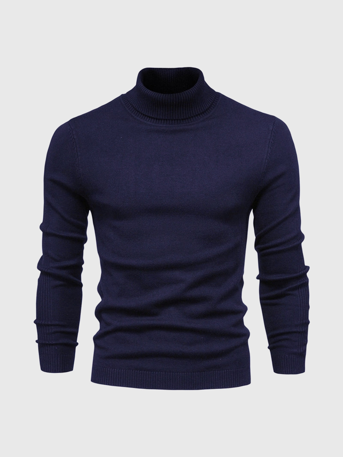 Pull col roulé homme style moderne