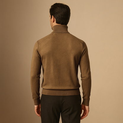 Pull à col roulé pour homme