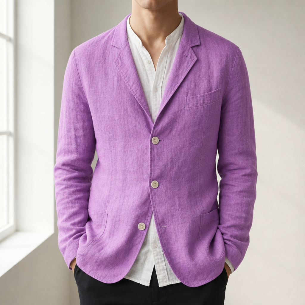 Lilian | Blazer décontracté homme en lin