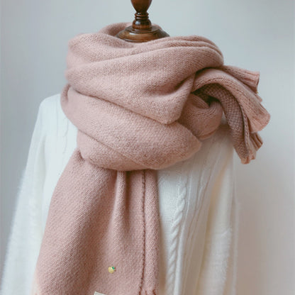 Écharpe femme hiver en imitation cachemire