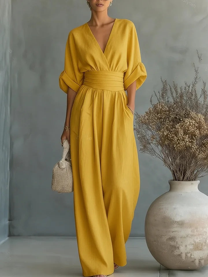 Milena | Elegancki Kombinezon Grace Flow