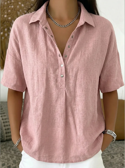Auriane | Blouse Femme Fluide Décontractée