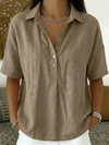 Auriane | Blouse Femme Fluide Décontractée