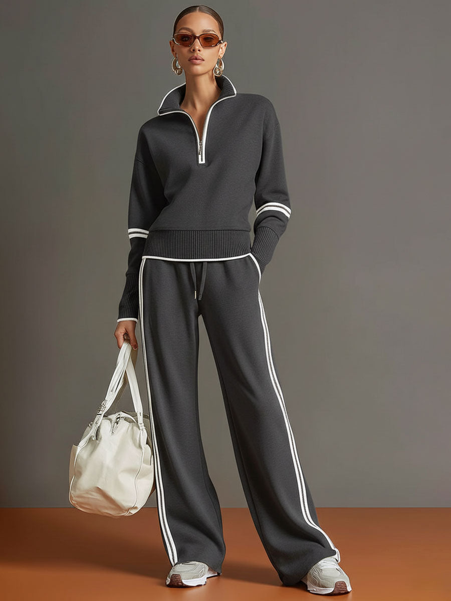 Flore | Ensemble blouse et pantalon large