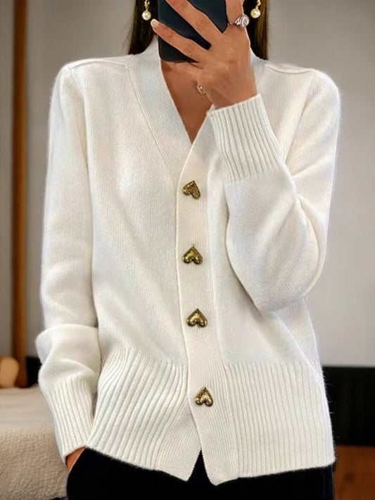Cardigan femme long en maille ouverte