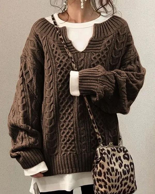 Réjane | Pull femme oversize