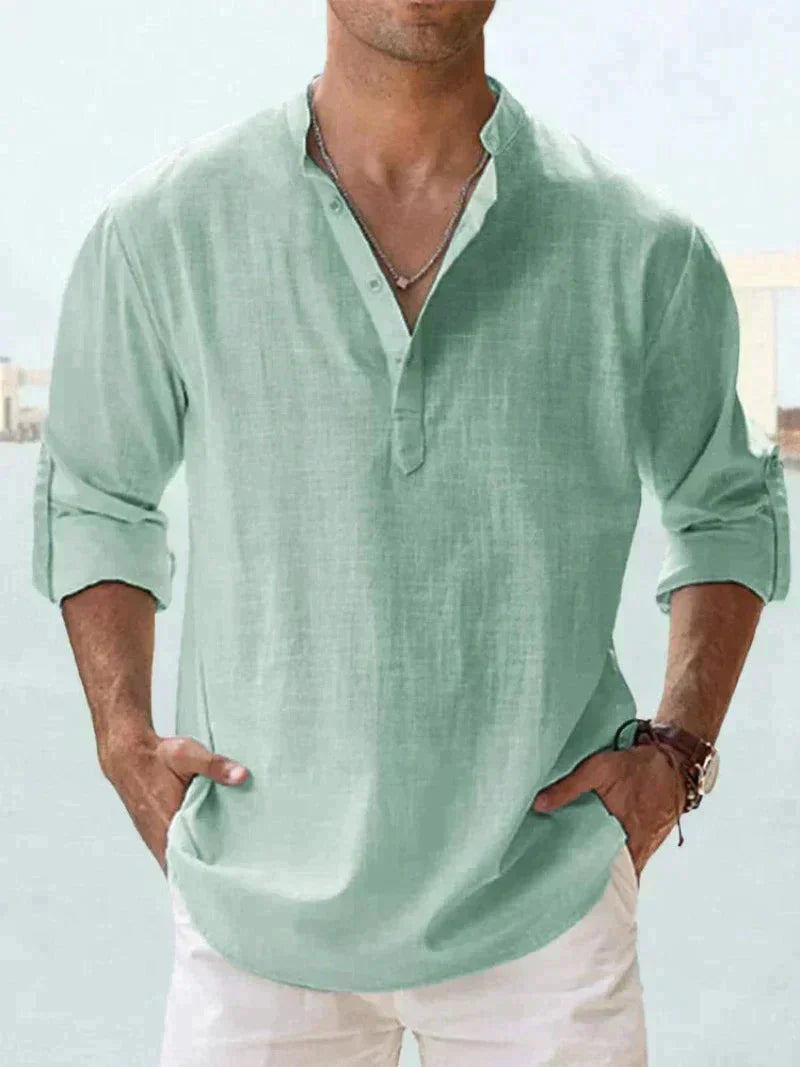 Cyprien | Chemise homme casual Henley