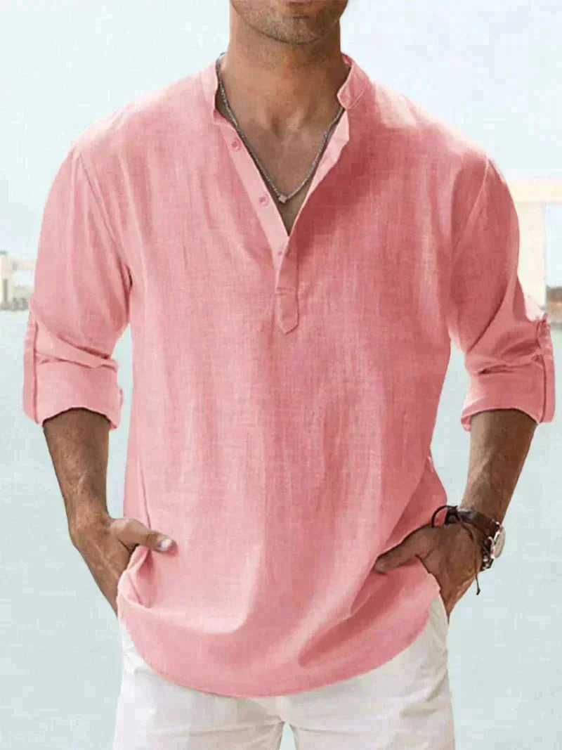 Cyprien | Chemise homme casual Henley