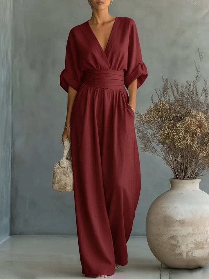 Milena | Elegancki Kombinezon Grace Flow