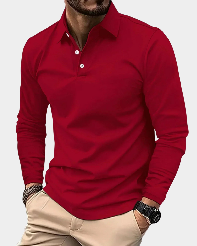 Mathis | Polo Homme Manches Longues