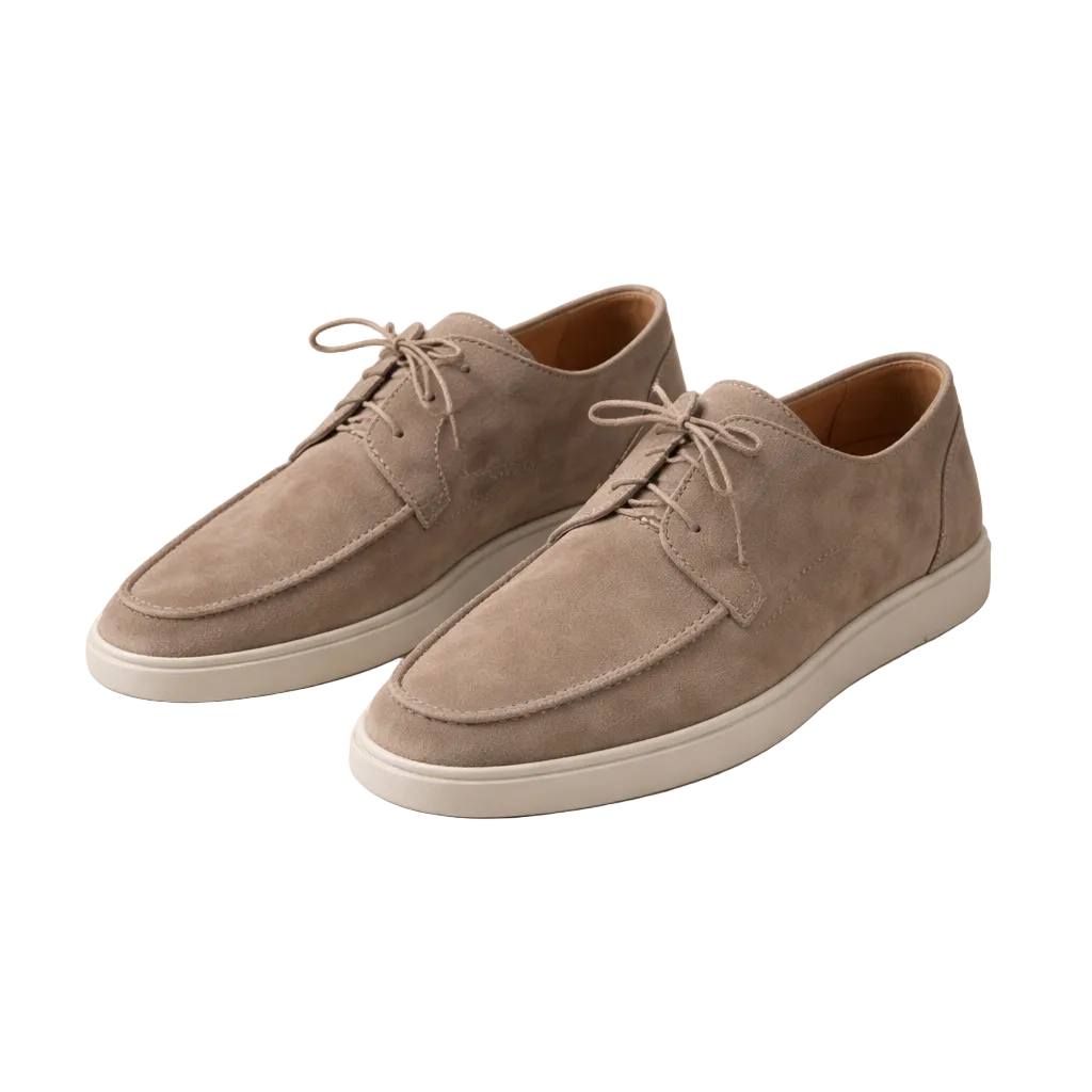 Martin | Mocassins Homme en Daim à Lacets