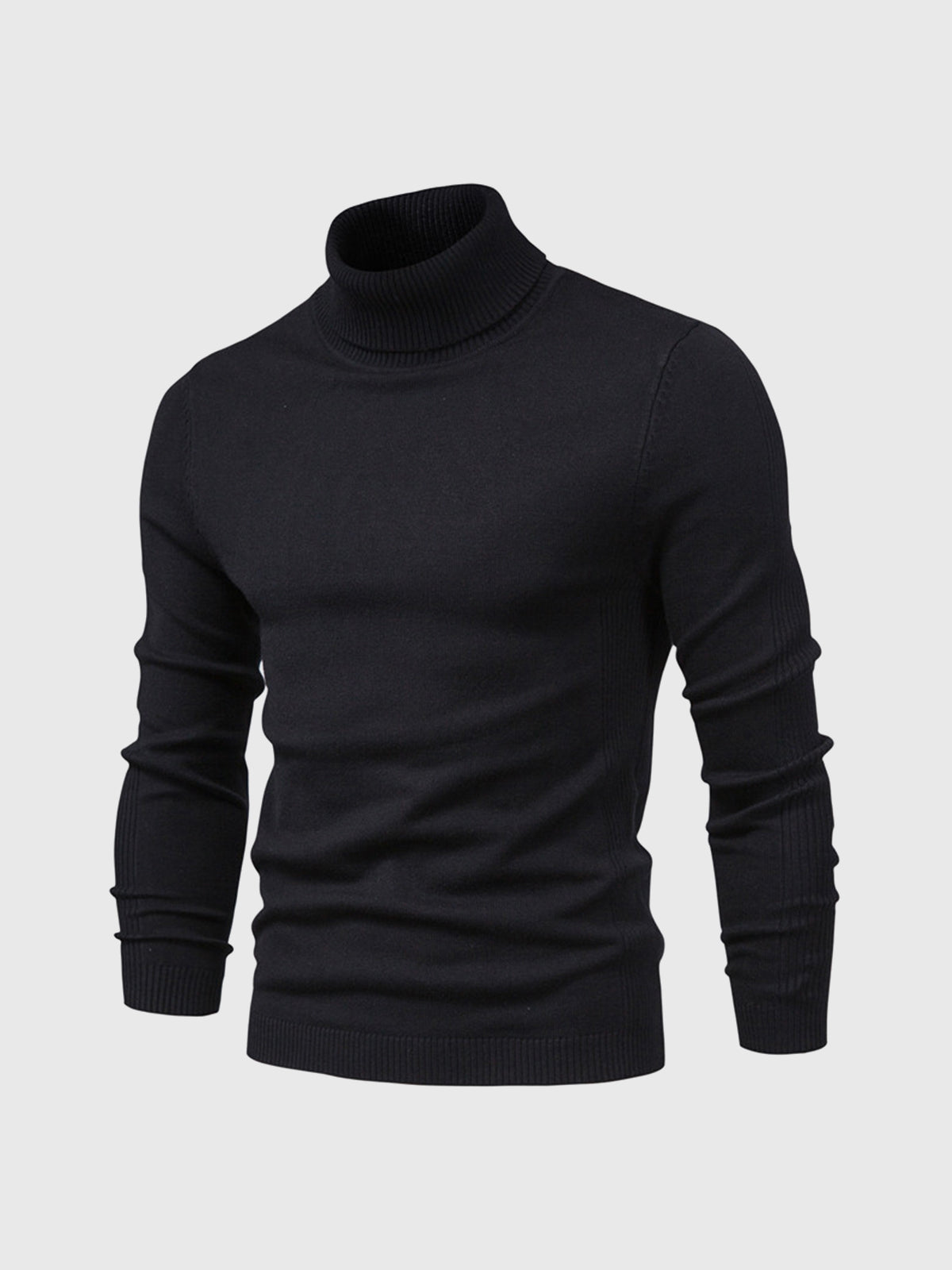 Pull col roulé homme style moderne