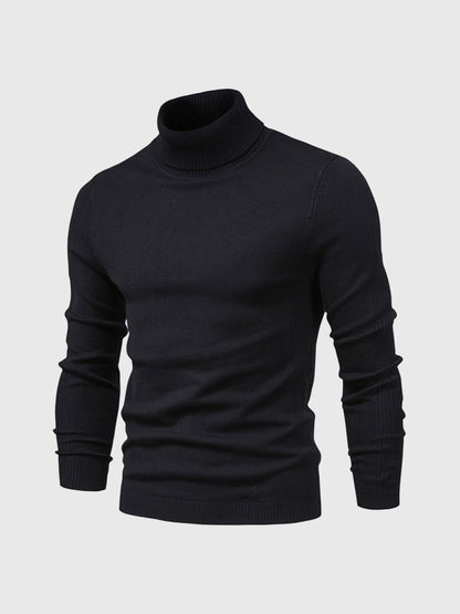 Pull col roulé homme style moderne