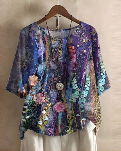 Émilie | Top Bohème Femme Fluide