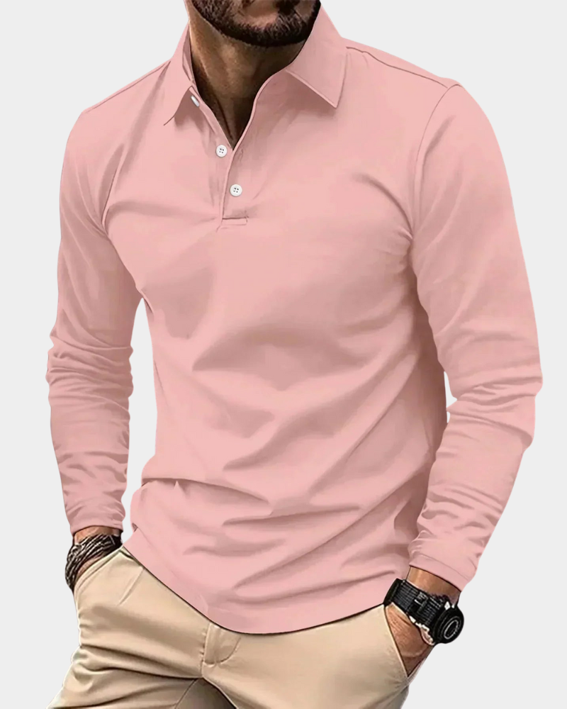 Mathis | Polo Homme Manches Longues