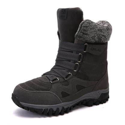 Bottines femme hiver à lacets et talon haut
