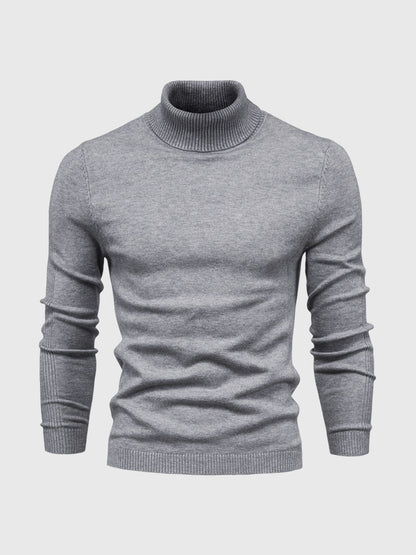 Pull col roulé homme style moderne