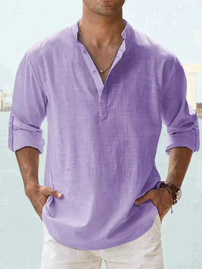 Cyprien | Chemise homme casual Henley