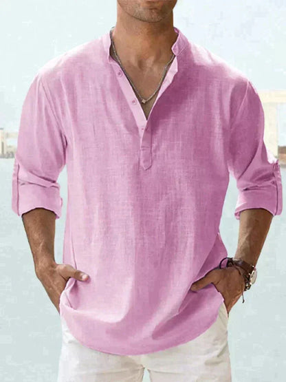 Cyprien | Chemise homme casual Henley