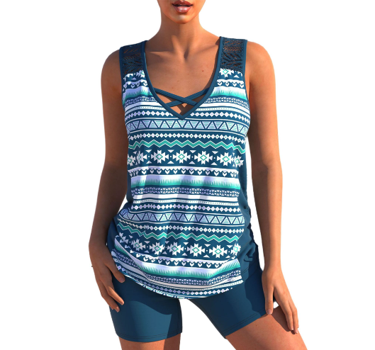 Camille | Maillot de Bain Femme Tankini 2 Pièces