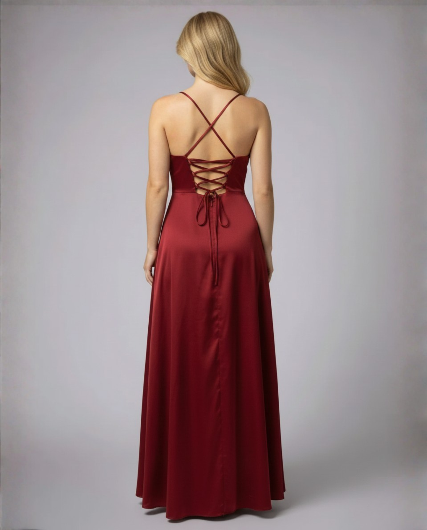 Victoire | Robe Longue de Cérémonie Satinée