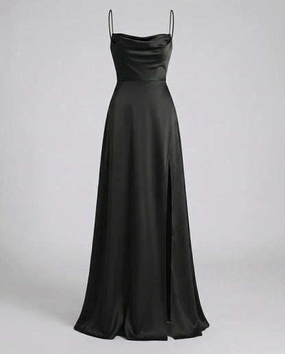 Victoire | Robe Longue de Cérémonie Satinée