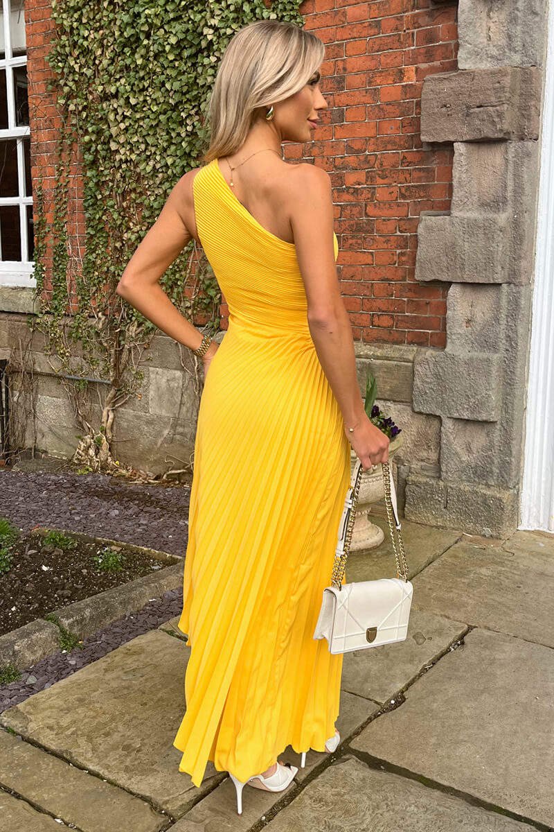 Juliette | Robe Longue Plissée Asymétrique