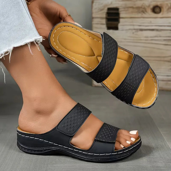 Léa | Sandales Confort à Double Bride