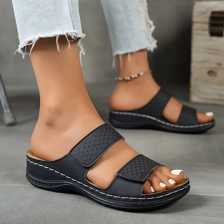 Léa | Sandales Confort à Double Bride