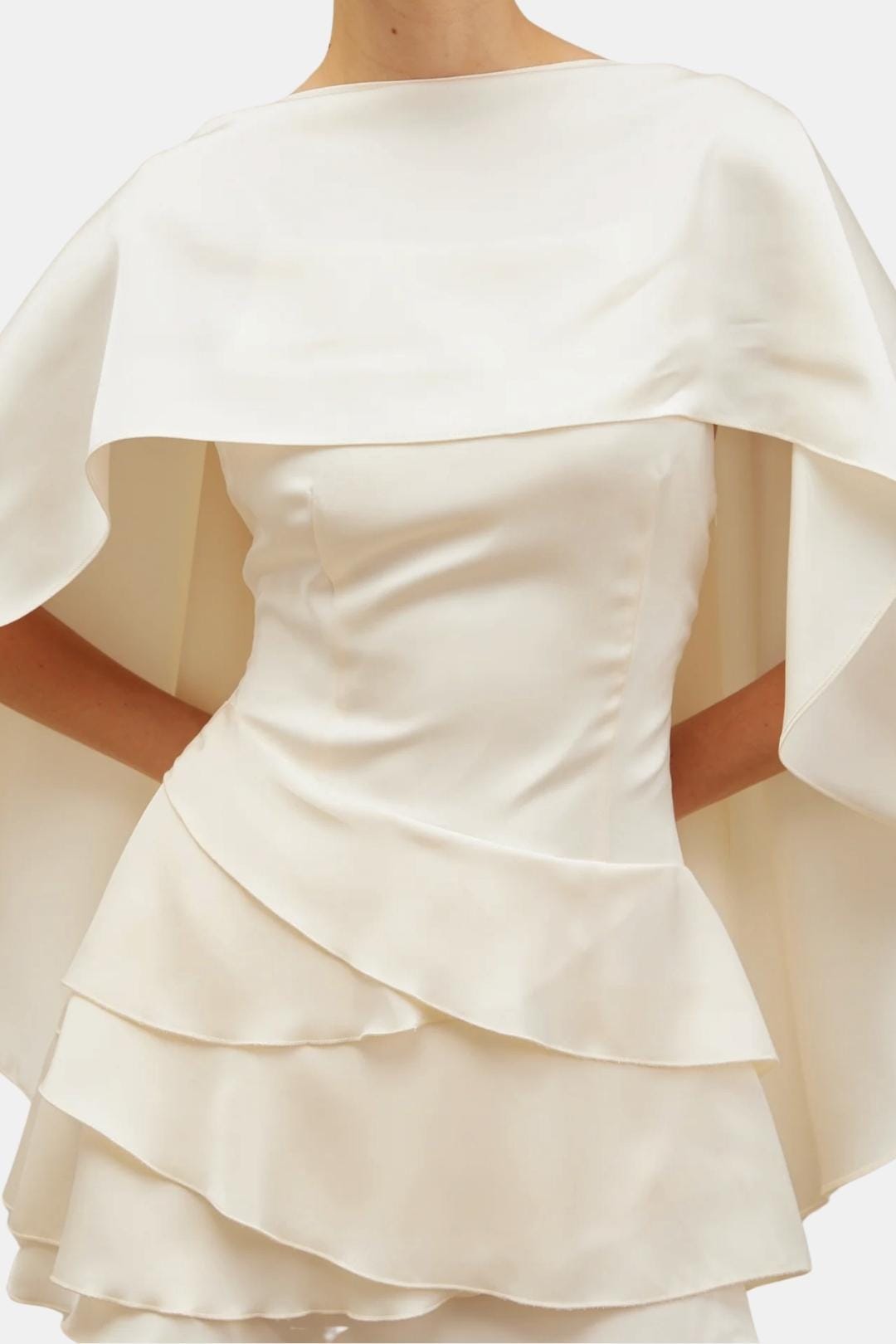 Victoria | Robe Habillée à Cape Raffinée