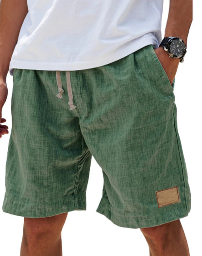 Maxime | Short Homme en Lin Léger avec Cordon Ajustable