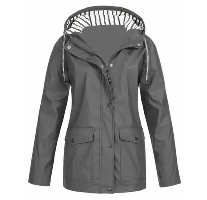 Veste technique d'extérieur pour femme - gris