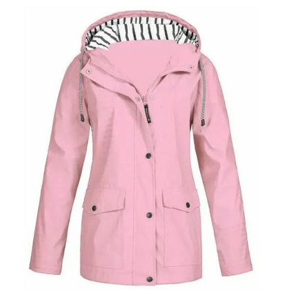 Veste technique d'extérieur pour femme - rose